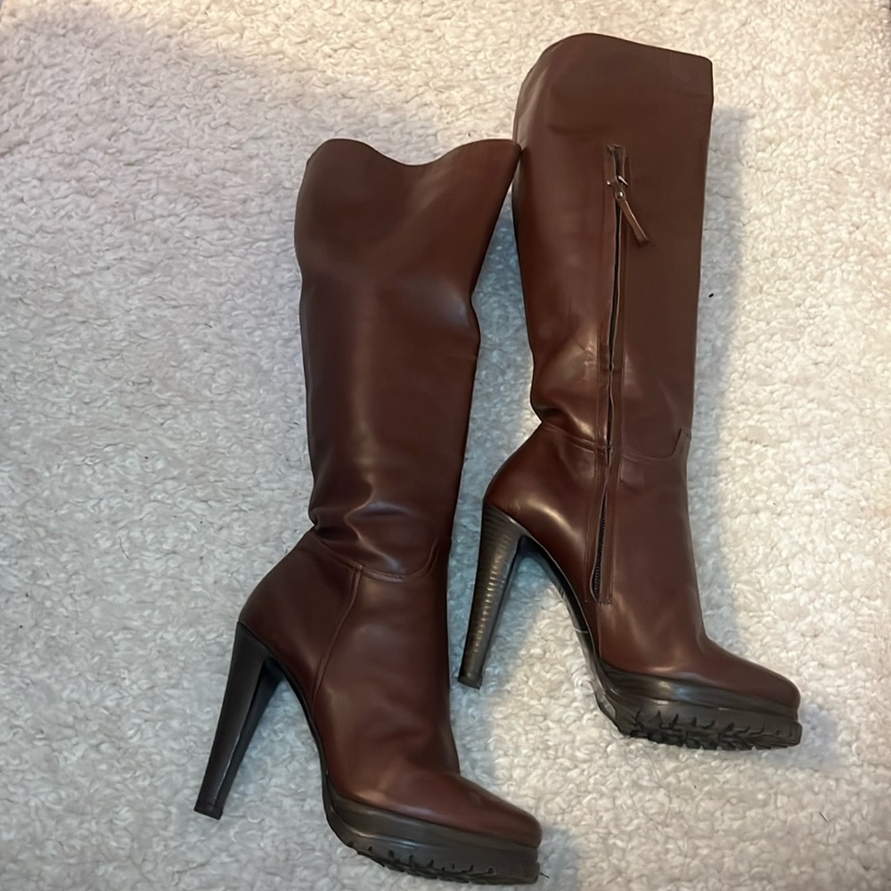 Giorgio Armani tall boots size 36